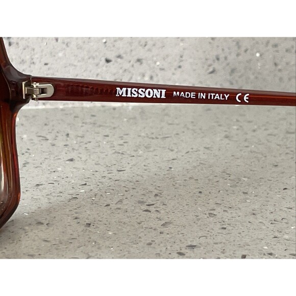 Missoni Sunglasses Frames Only Brown Red Full rim Italy  MI697-03 58 14 135 main image 13
